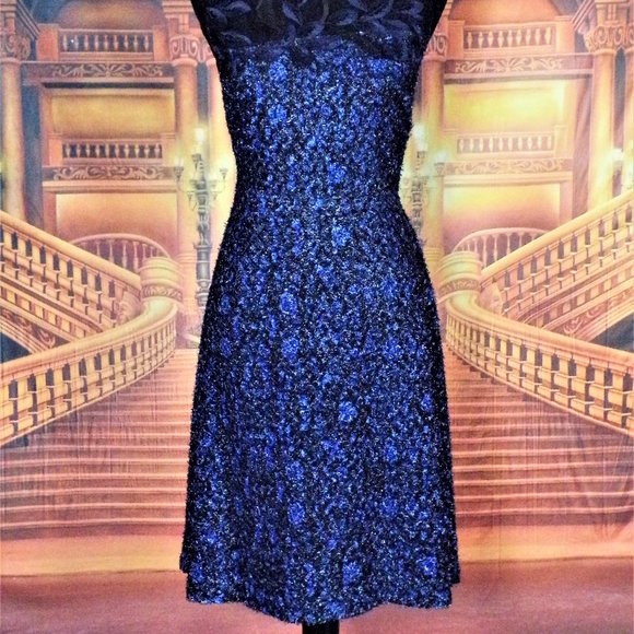 T. Tahari Women's Embroidered Midi Dress - Picture 2 of 9